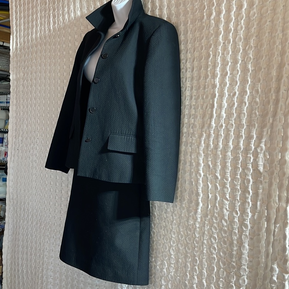Quilted suit: jacket & skirt